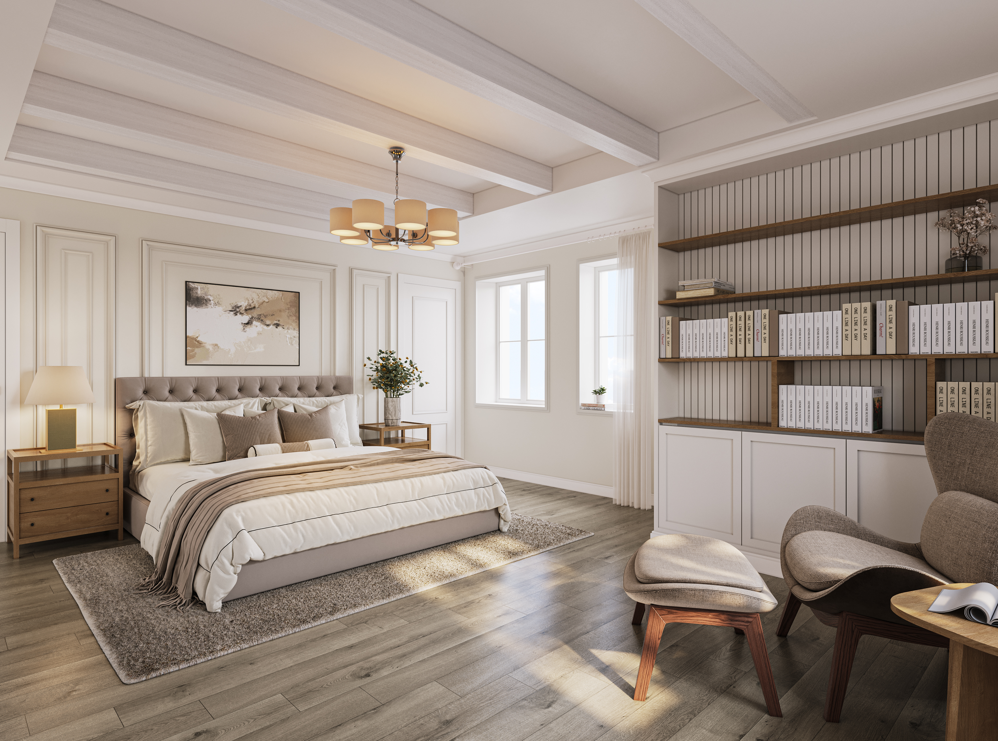 Schlafzimmer. (1)
